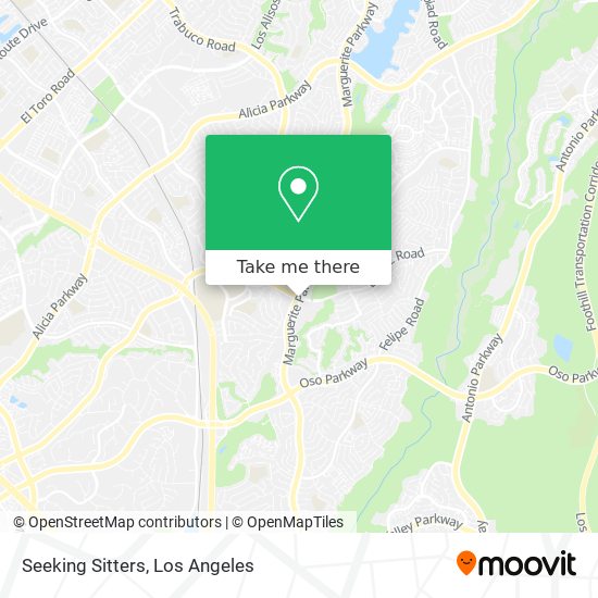 Seeking Sitters map