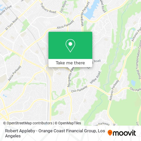 Robert Appleby - Orange Coast Financial Group map