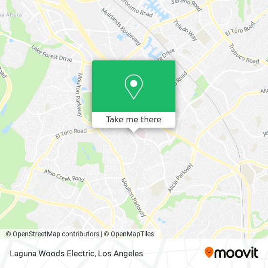 Laguna Woods Electric map