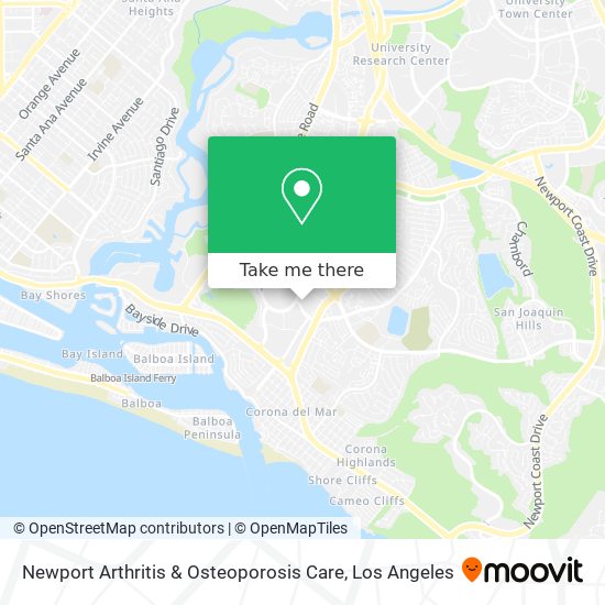 Newport Arthritis & Osteoporosis Care map