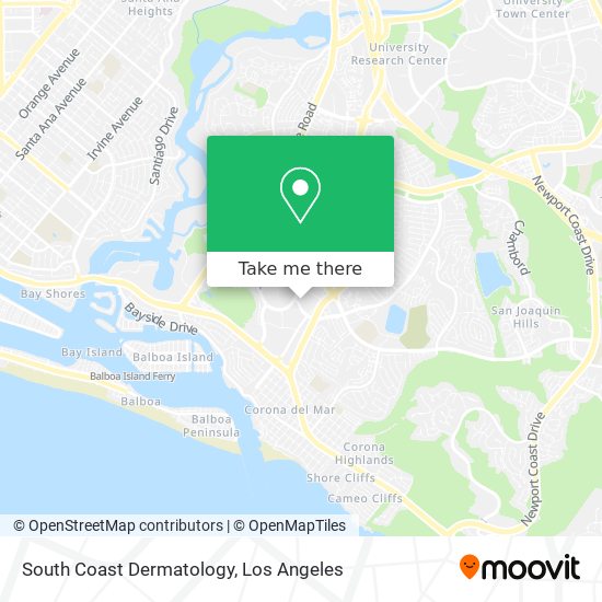 Mapa de South Coast Dermatology