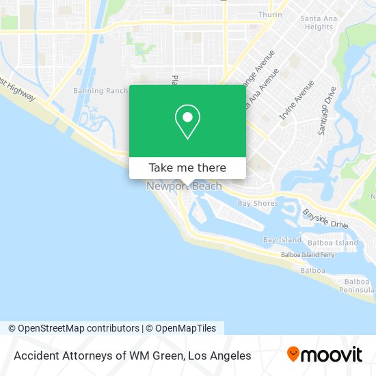 Accident Attorneys of WM Green map