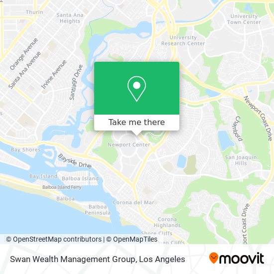 Mapa de Swan Wealth Management Group