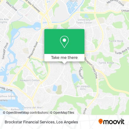 Mapa de Brockstar Financial Services