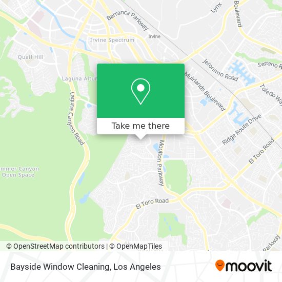 Mapa de Bayside Window Cleaning