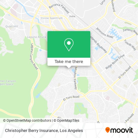 Christopher Berry Insurance map