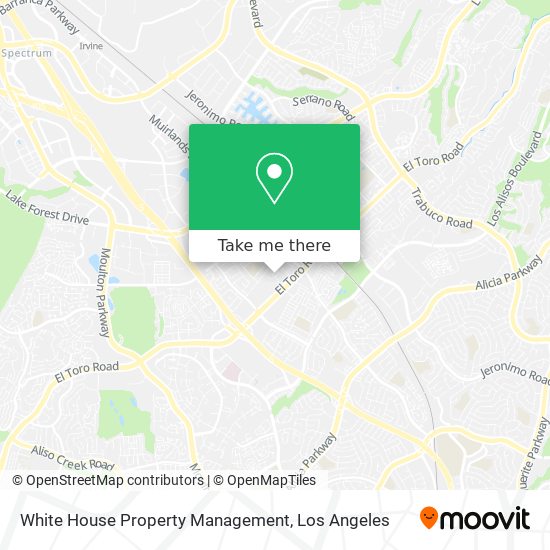 White House Property Management map