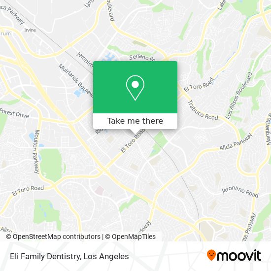 Eli Family Dentistry map