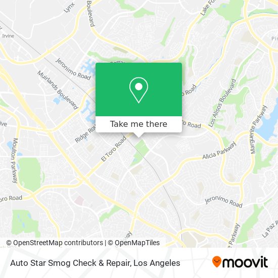 Mapa de Auto Star Smog Check & Repair