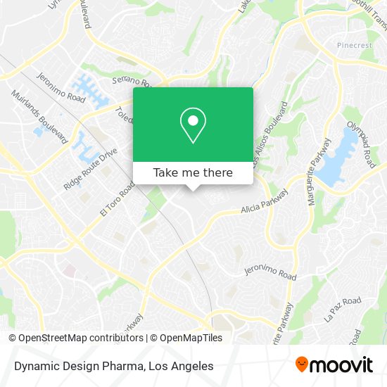 Mapa de Dynamic Design Pharma