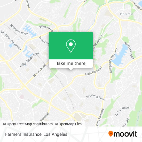 Farmers Insurance map