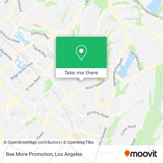 Bee More Promotion map