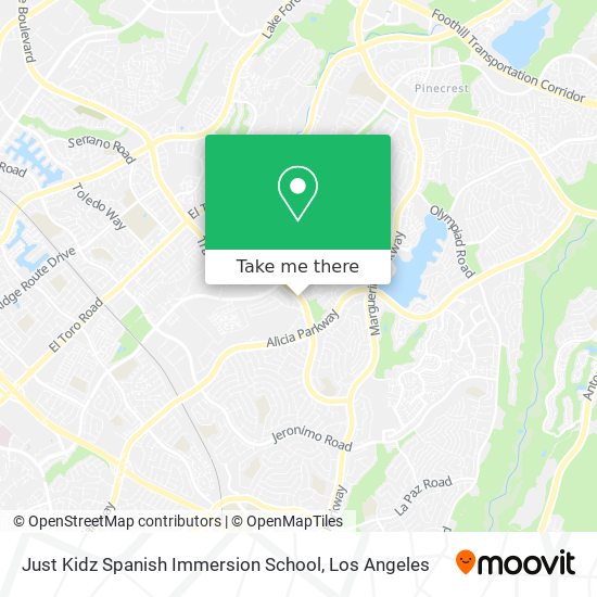 Mapa de Just Kidz Spanish Immersion School