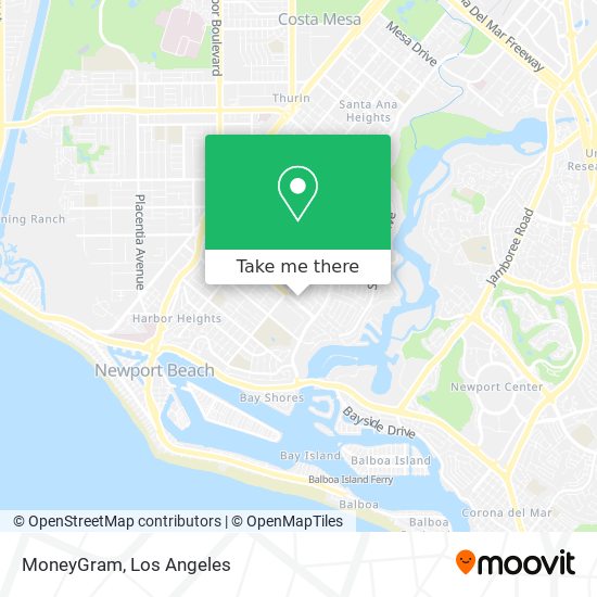 MoneyGram map