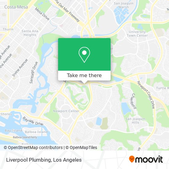 Mapa de Liverpool Plumbing
