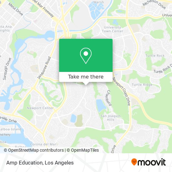 Mapa de Amp Education