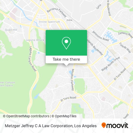 Metzger Jeffrey C A Law Corporation map