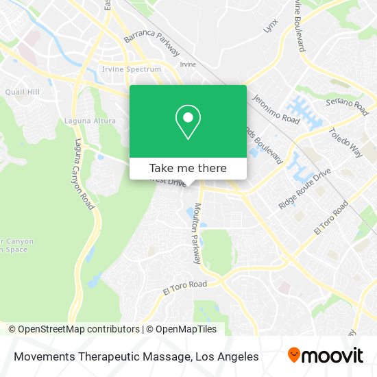 Mapa de Movements Therapeutic Massage