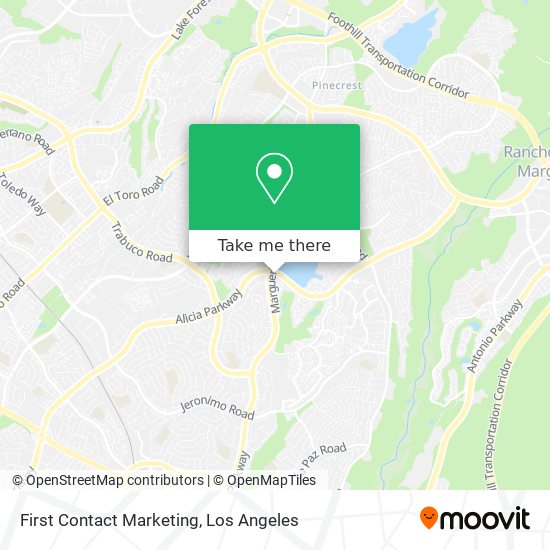First Contact Marketing map