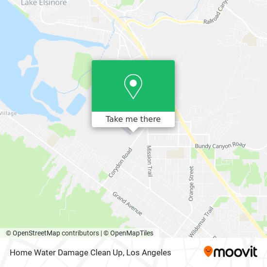 Mapa de Home Water Damage Clean Up