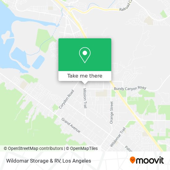 Wildomar Storage & RV map