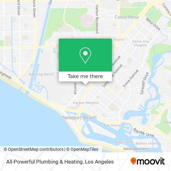 All-Powerful Plumbing & Heating map