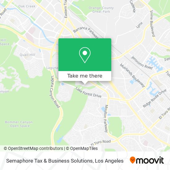 Semaphore Tax & Business Solutions map