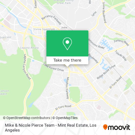 Mapa de Mike & Nicole Pierce Team - Mint Real Estate