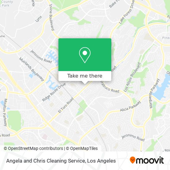 Mapa de Angela and Chris Cleaning Service