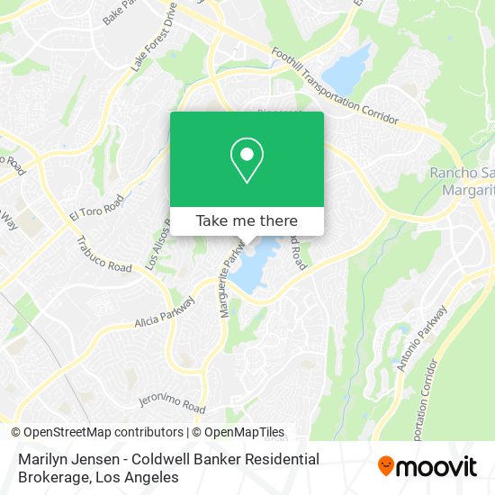 Mapa de Marilyn Jensen - Coldwell Banker Residential Brokerage
