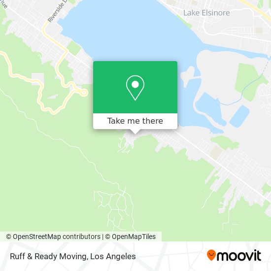 Ruff & Ready Moving map