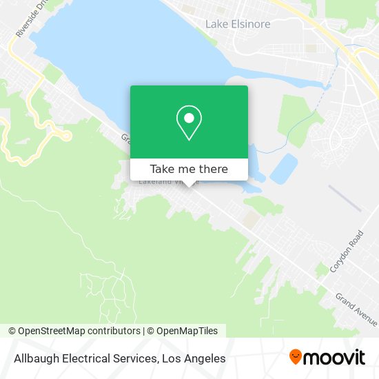 Allbaugh Electrical Services map