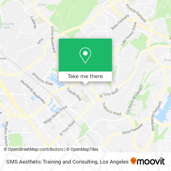 GMS Aesthetic Training and Consulting map