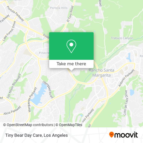 Tiny Bear Day Care map