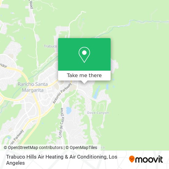 Mapa de Trabuco Hills Air Heating & Air Conditioning