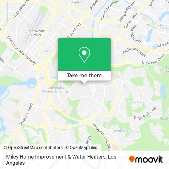 Mapa de Miley Home Improvement & Water Heaters