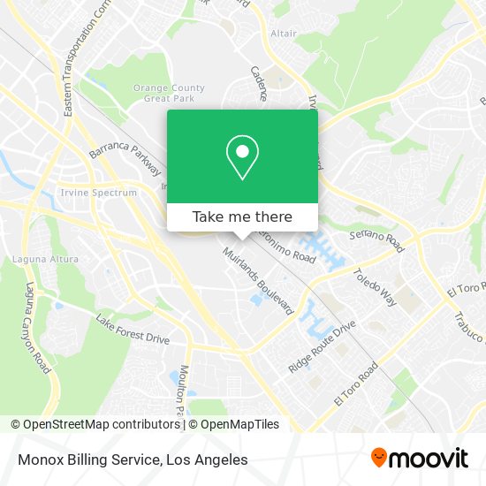 Monox Billing Service map