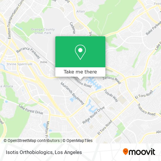 Isotis Orthobiologics map