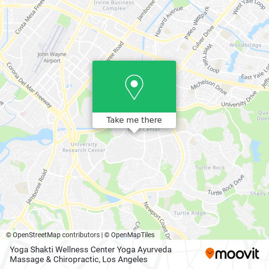 Mapa de Yoga Shakti Wellness Center Yoga Ayurveda Massage & Chiropractic