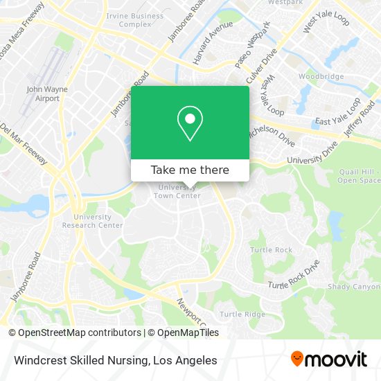 Windcrest Skilled Nursing map