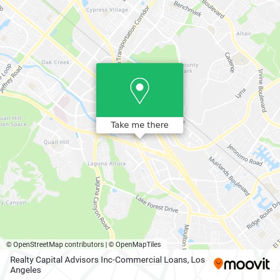 Realty Capital Advisors Inc-Commercial Loans map