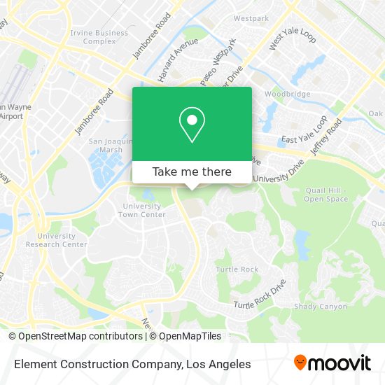 Mapa de Element Construction Company