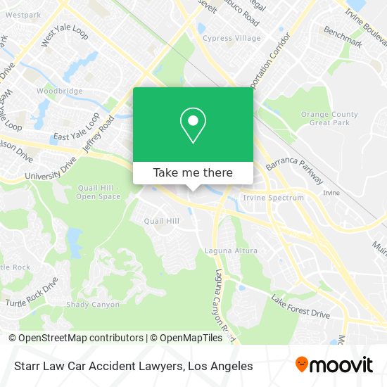 Mapa de Starr Law Car Accident Lawyers