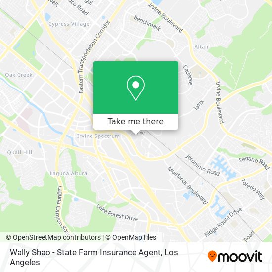 Wally Shao - State Farm Insurance Agent map