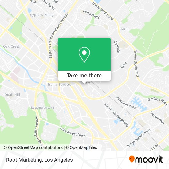 Root Marketing map