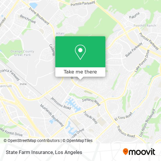 State Farm Insurance map