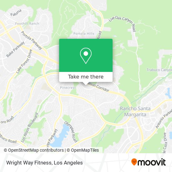 Wright Way Fitness map