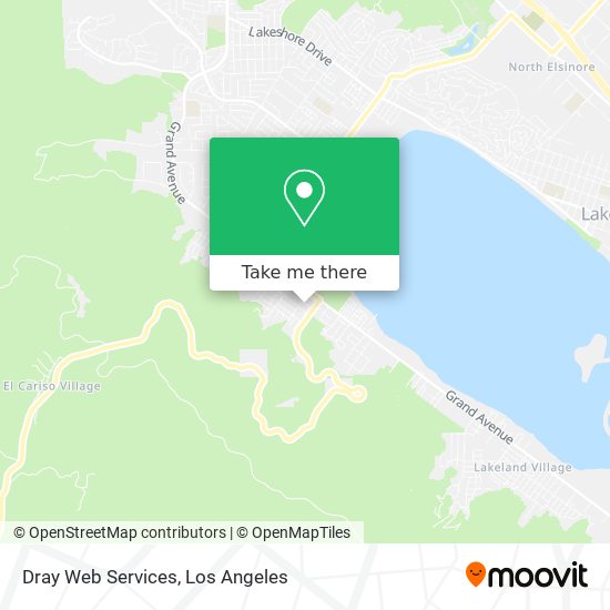 Dray Web Services map