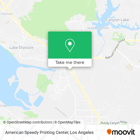 Mapa de American Speedy Printing Center