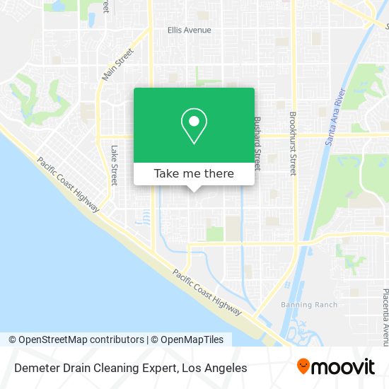 Mapa de Demeter Drain Cleaning Expert